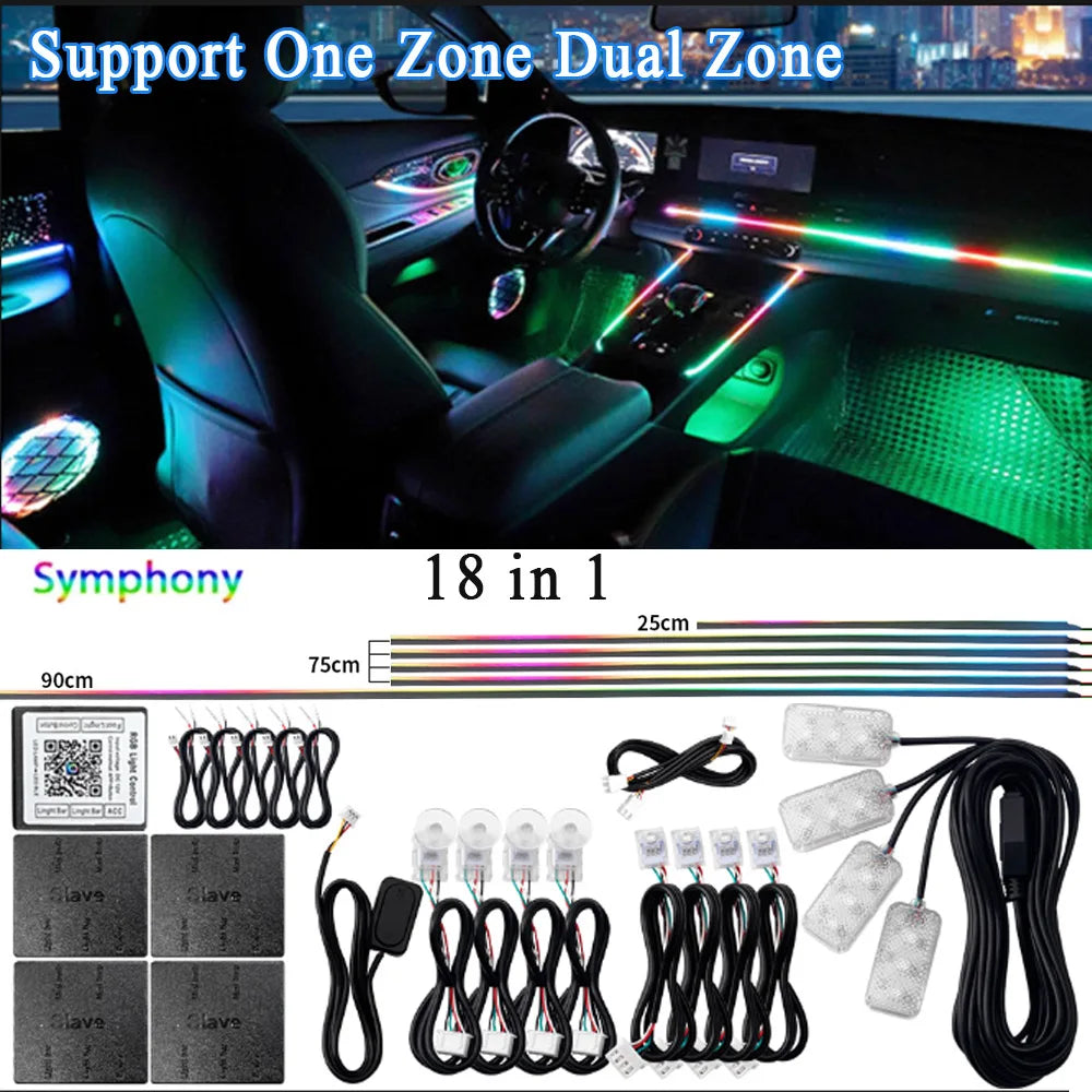 LED Car Ambient Glow Kit™