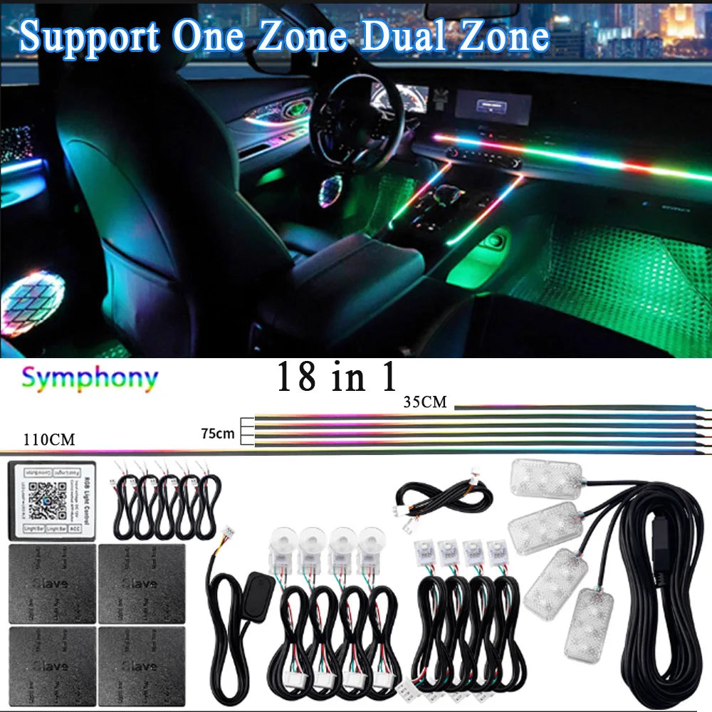 LED Car Ambient Glow Kit™