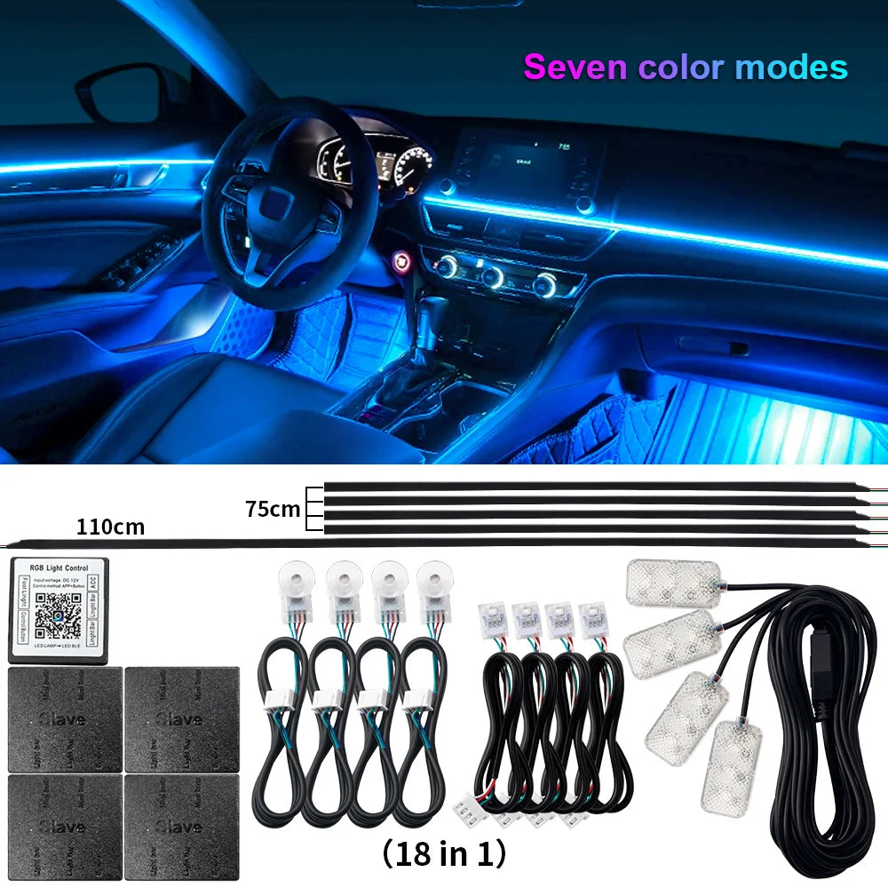 LED Car Ambient Glow Kit™
