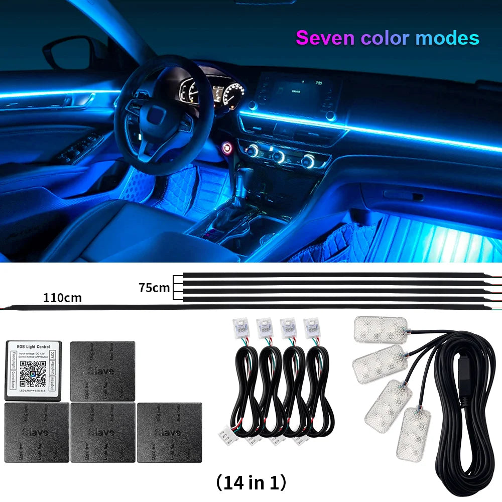 LED Car Ambient Glow Kit™