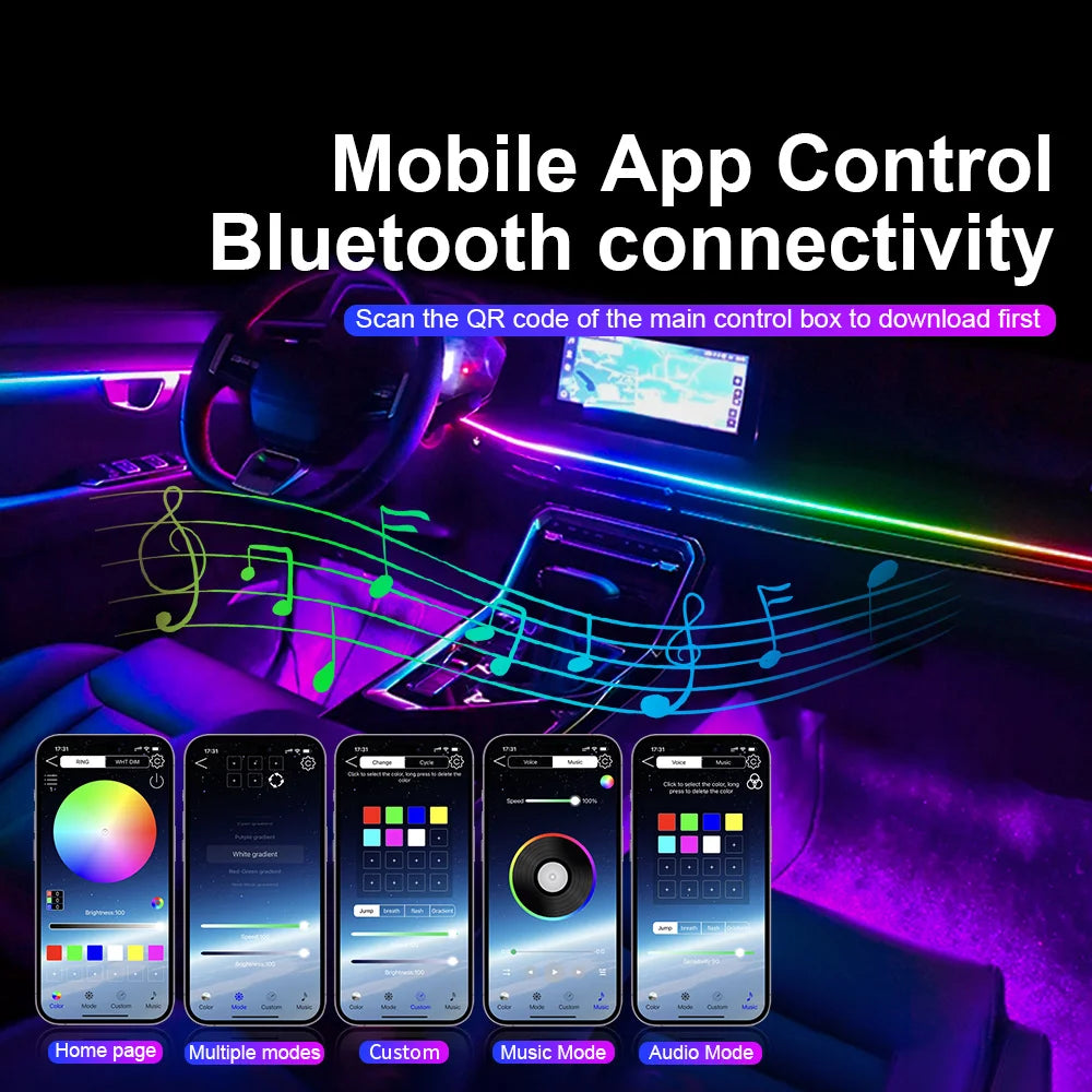 LED Car Ambient Glow Kit™