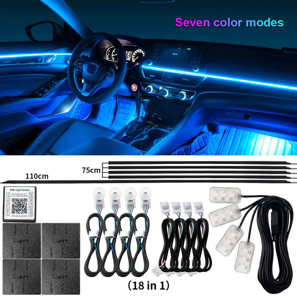 LED Car Ambient Glow Kit™